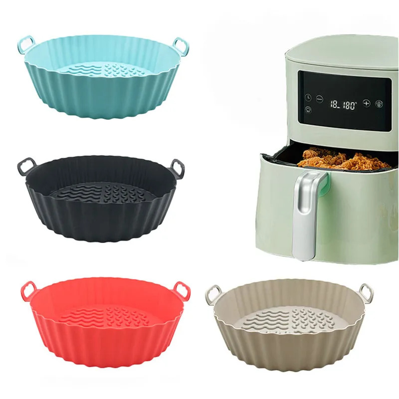 Air Fryer Silicone Pot Liner - Siliconen bakvellen voor de airfryer, siliconen