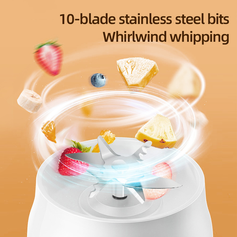 450ml draagbare blender met 10 - Portable Blender Usb Rechargeable recensie en prijs