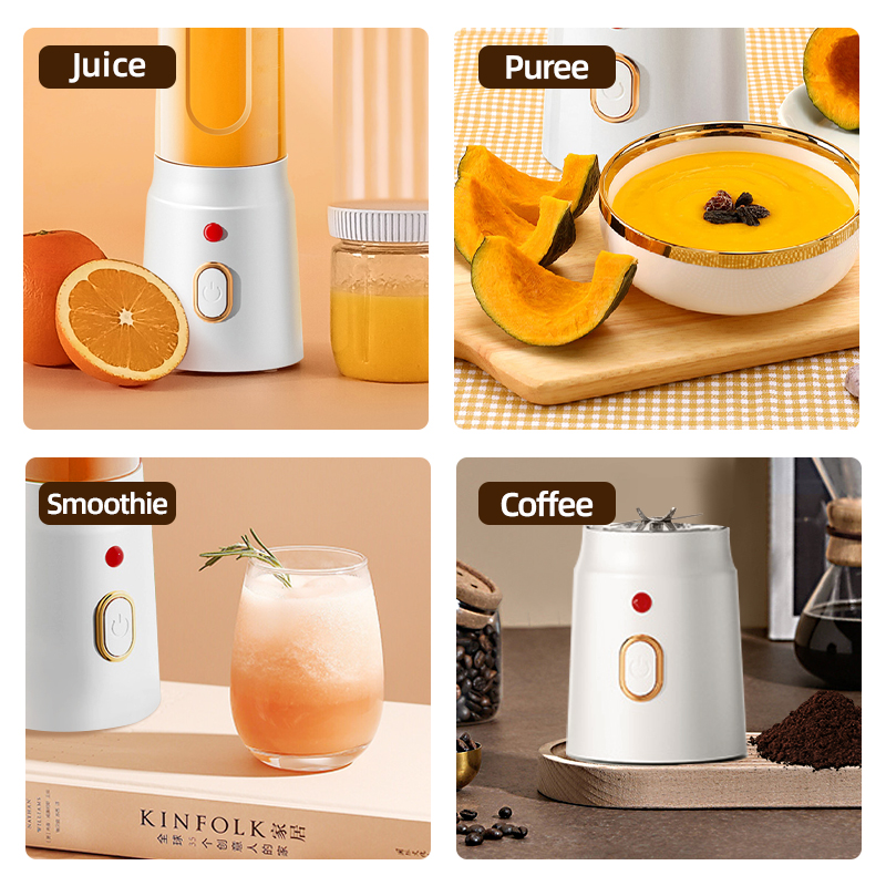 450ml draagbare blender met 10 - Portable Blender Usb Rechargeable recensie en prijs