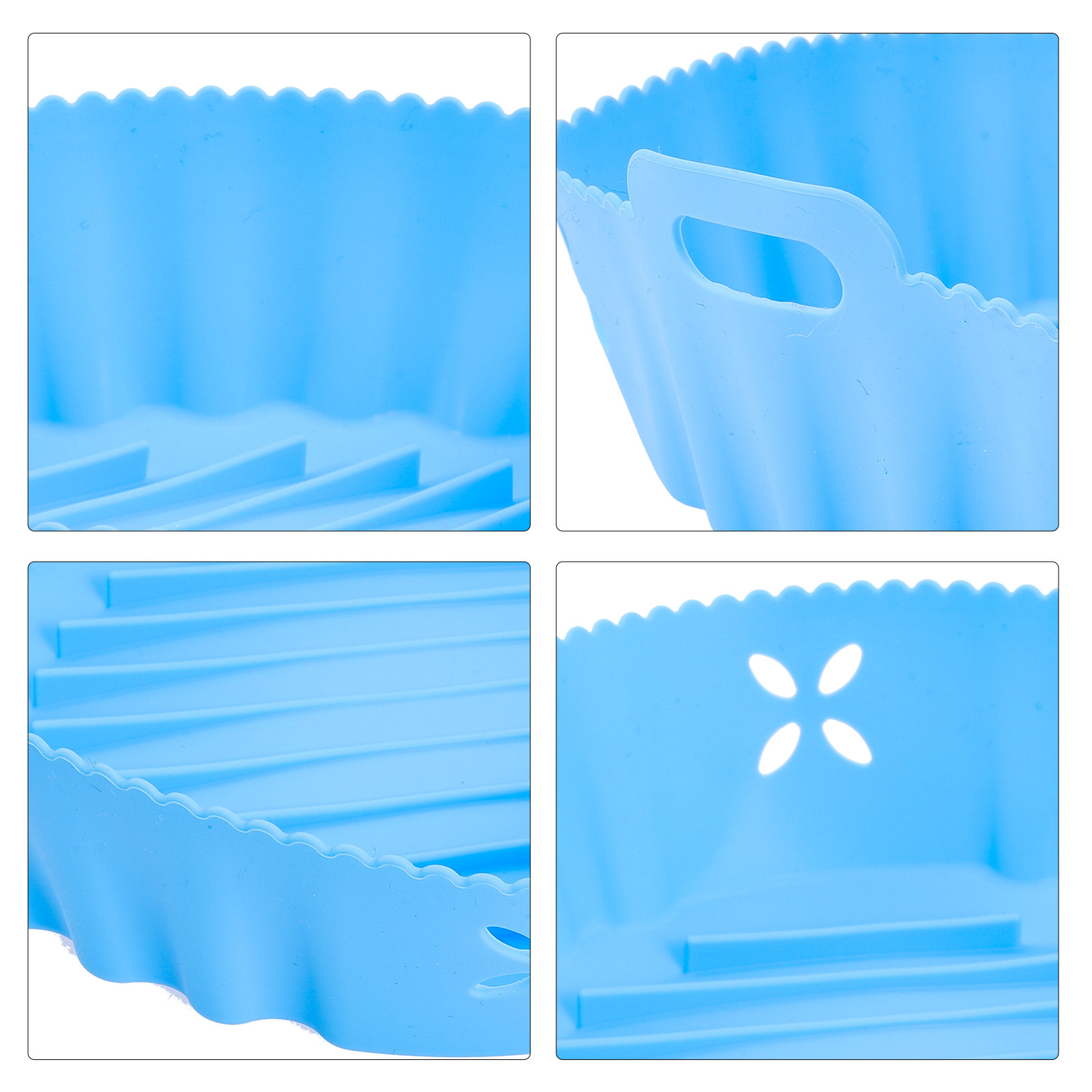 Herbruikbare siliconen bakmat  - Air Fryer Silicone Pot Liner recensie en prijs