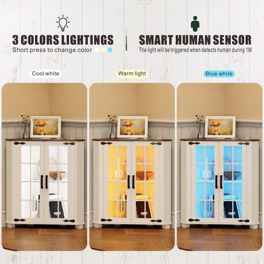Boerderijkast met LED-verlicht - Laundry recensie en prijs