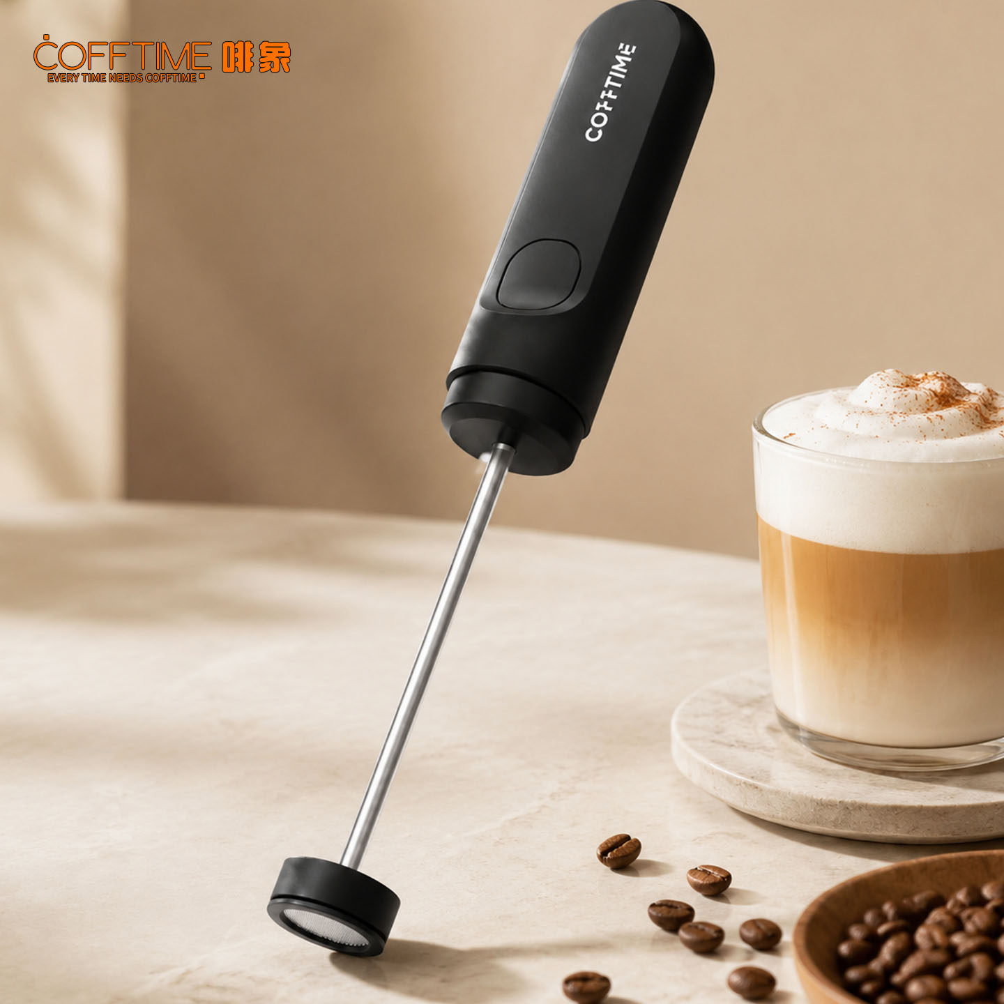 Elektrische melkopschuimer, ma - Electric Milk Frother Handheld recensie en prijs