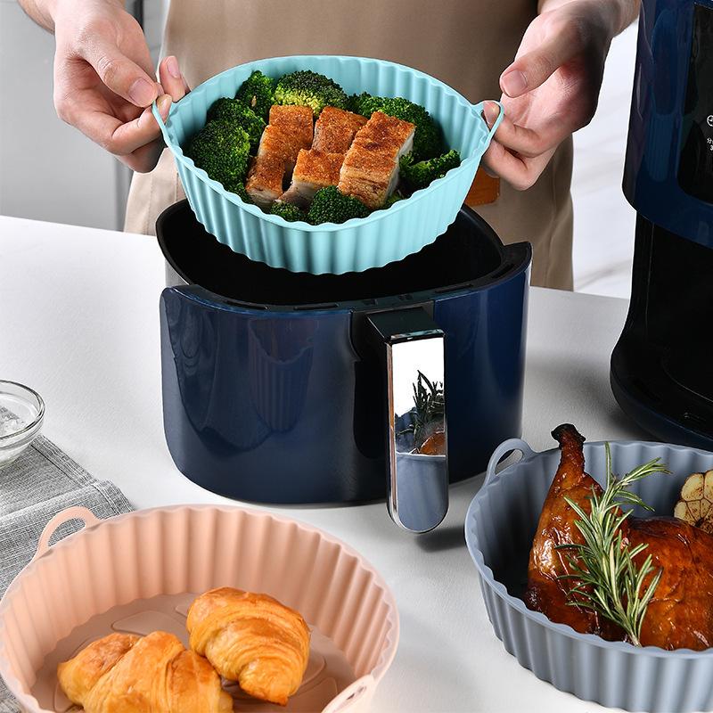 Silicone bakmat voor airfryer, - Air Fryer Silicone Pot Liner recensie en prijs
