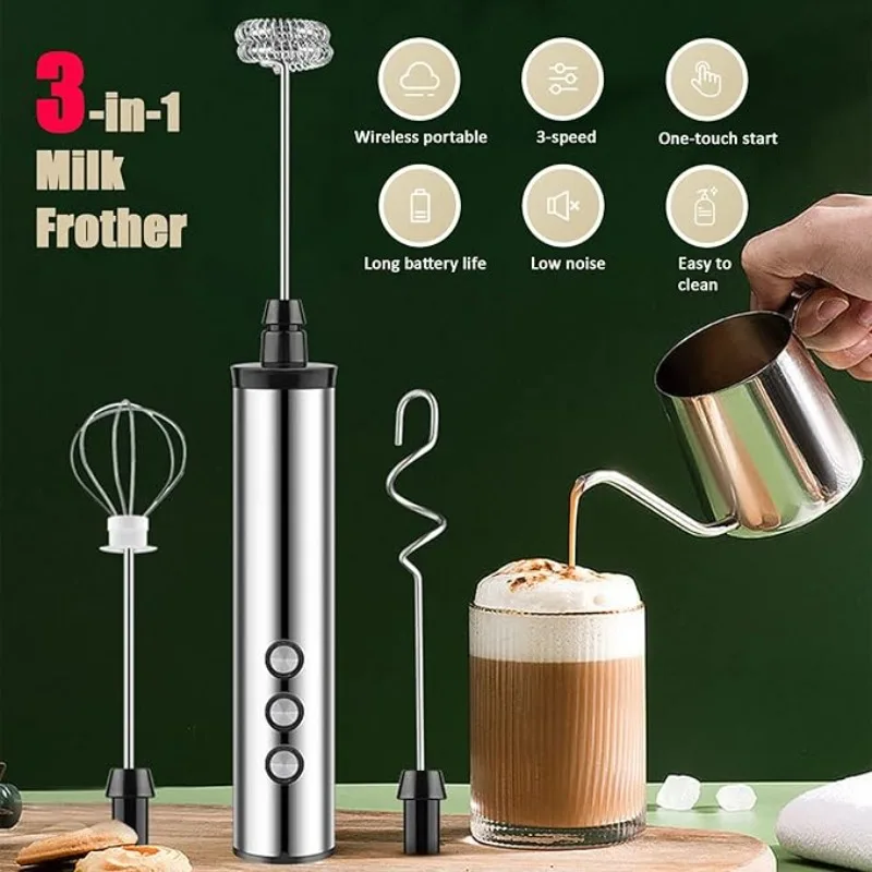 3-in-1 elektrische handmixer v - Electric Milk Frother Handheld recensie en prijs