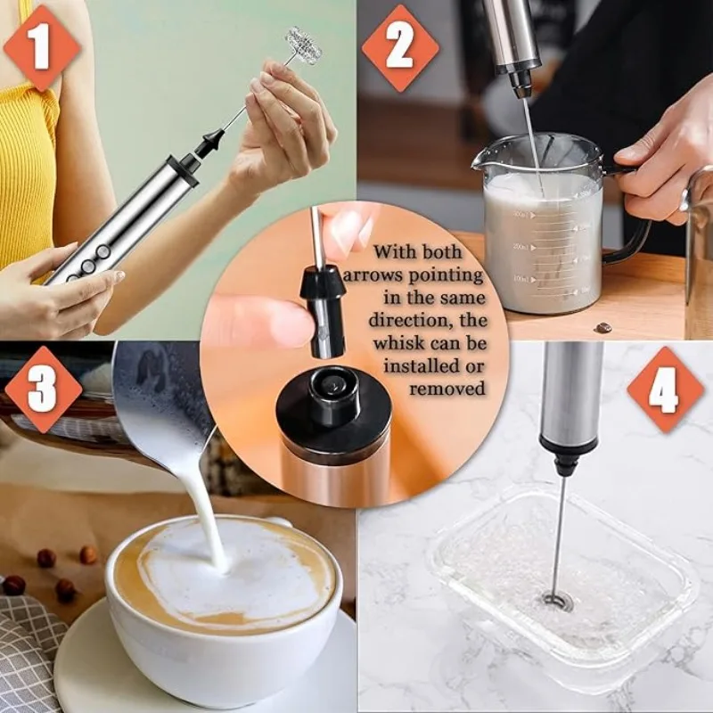 3-in-1 elektrische handmixer v - Electric Milk Frother Handheld recensie en prijs