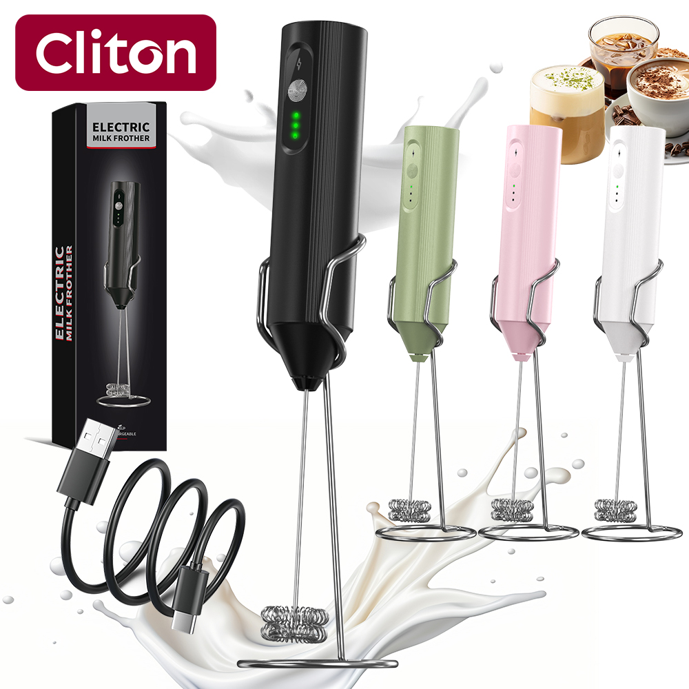 Multifunctionele draadloze opl - Electric Milk Frother Handheld recensie en prijs