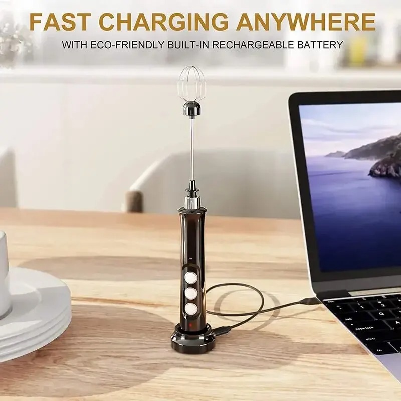 3-in-1 elektrische melkopschui - Electric Milk Frother Handheld recensie en prijs