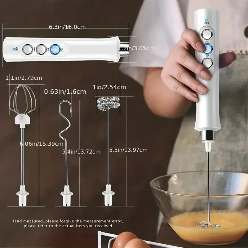 3-in-1 elektrische melkopschui - Electric Milk Frother Handheld recensie en prijs