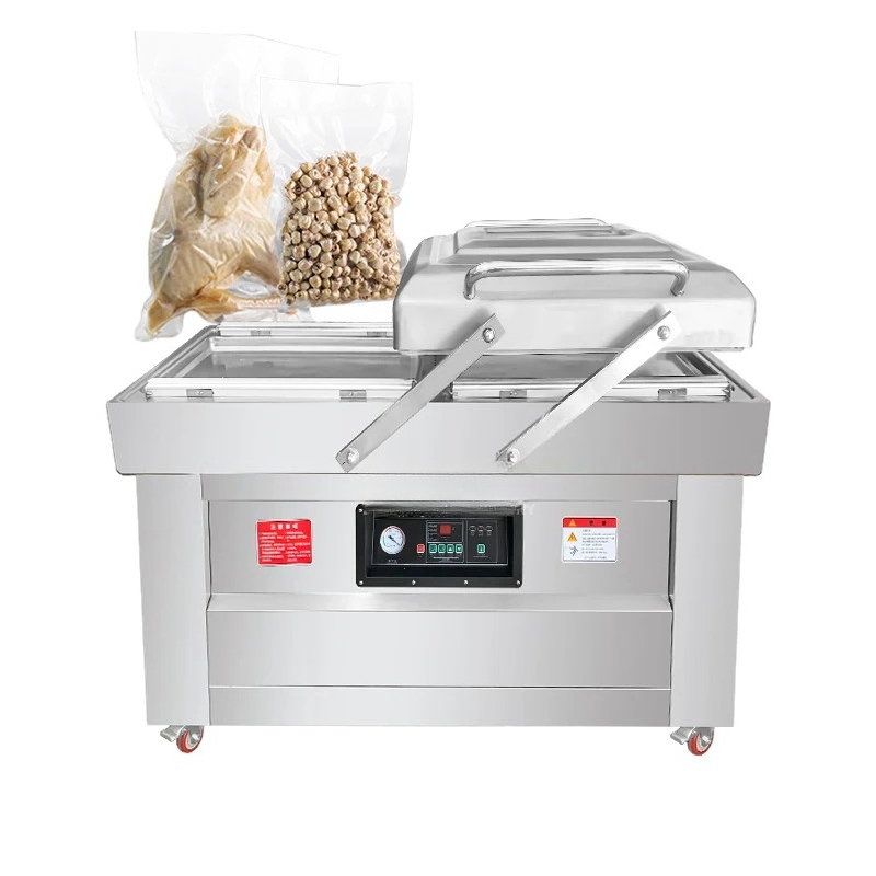 RVS commerciële dubbelkamer va - Food Vacuum Sealer Machine recensie en prijs