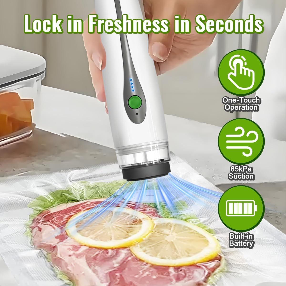 Automatische mini-vacuümverpak - Food Vacuum Sealer Machine recensie en prijs
