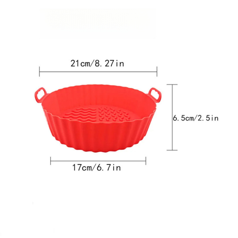Siliconen bakvellen voor de ai - Air Fryer Silicone Pot Liner recensie en prijs