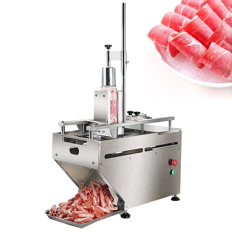 Elektrische vleessnijder, gesc - Automatic Meat Slicer Home recensie en prijs